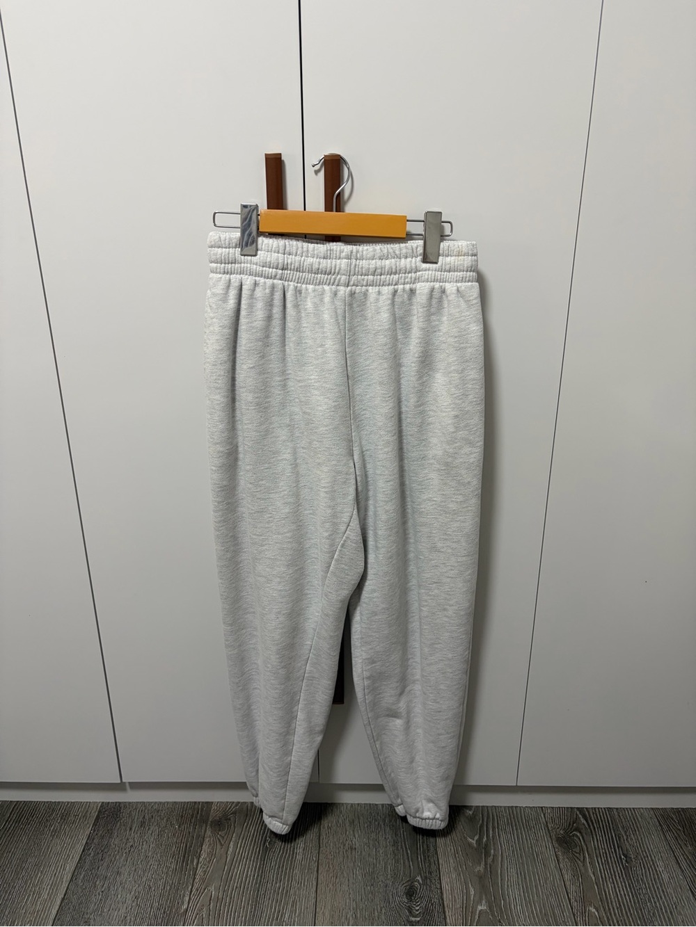 Garage Kids Light Gray Elastic-Waist Joggers